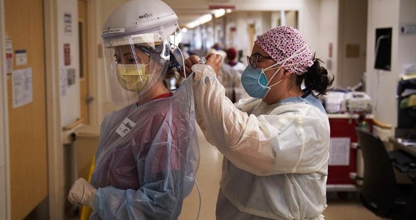 Covid iguala en número de muertes a fiebre española en EU; prevén otra ola en invierno