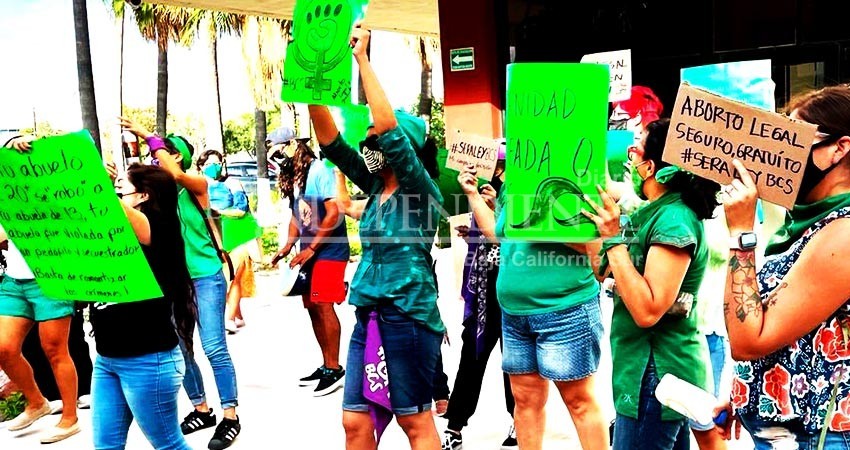 Sudcalifornianas realizarán acciones a favor de la legalización del aborto