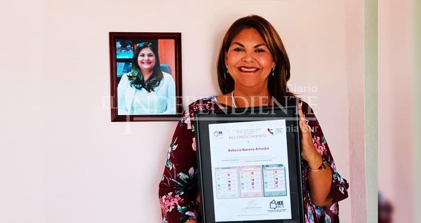 Concluye Rebeca Amador periodo de 7 años en el IEE