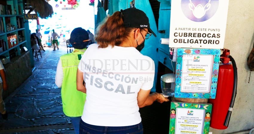 Se detectaron más de 20 comercios en Los Cabos que no cumplen con protocolos sanitarios