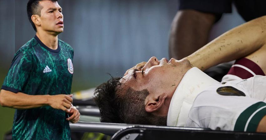 'Pude quedar paralítico o perder el ojo'; Lozano sobre la lesión que sufrió en Copa Oro