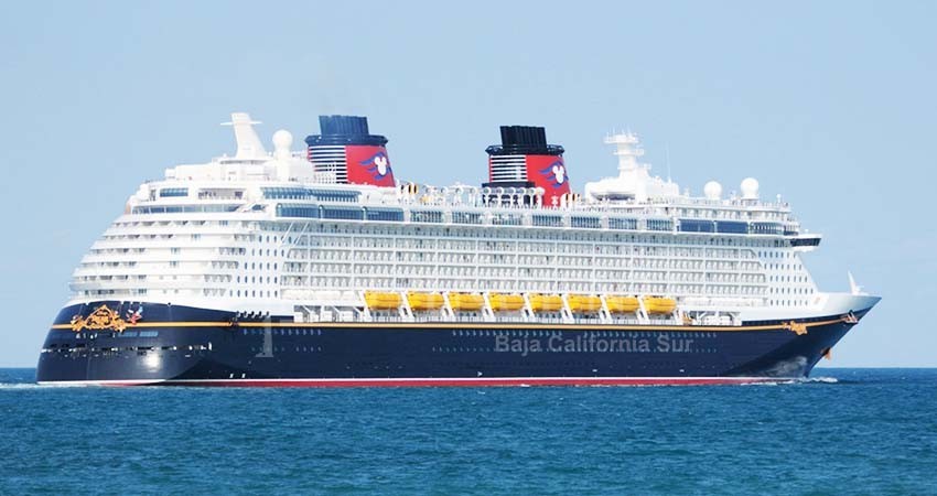 Por “Pamela”, no llegará el crucero Disney Wonder a CSL