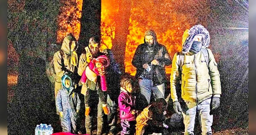 Terror en la frontera; obtener asilo o salvar a su hija, el dilema de un migrante