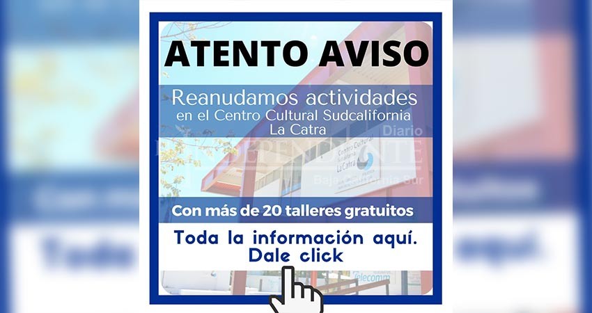 Reabre “La Catra”, talleres culturales bajo la nueva normalidad en la colonia Fovissste