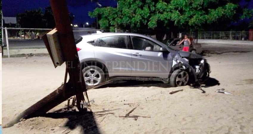 Accidentes viales en La Paz superan el millón 200 mil pesos en daños materiales