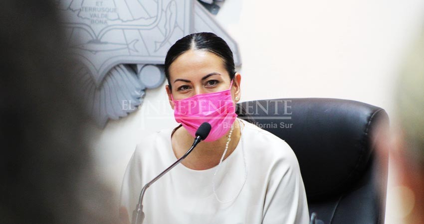 Por reducción en nómina se tuvo un ahorro de 5 MDP en Ayuntamiento de La Paz: Milena Quiroga