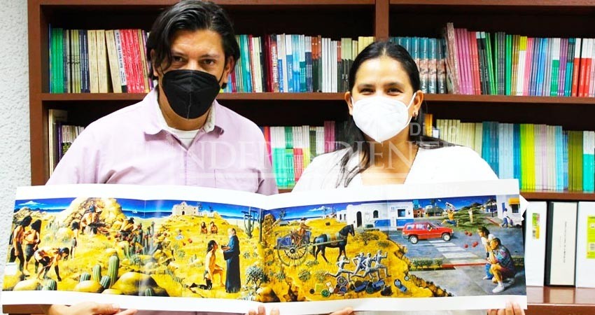 “Para que los sudcalifornianos sepan de su historia" exhibirán mural de artista foráneo en el MUABCS