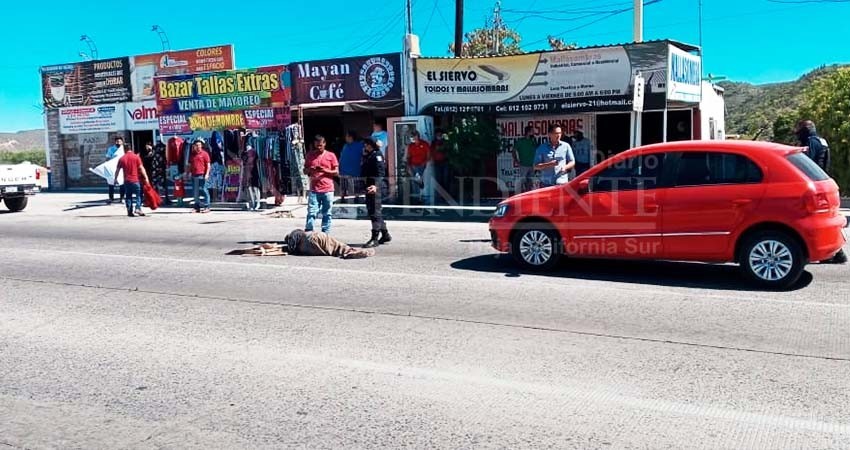 Grave en el hospital hombre atropellado en La Paz 