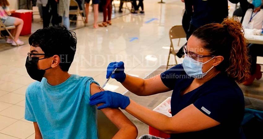 Menores entre 12 y 17 años con comorbilidades en Los Cabos cuentan ya con su primera dosis de vacuna 