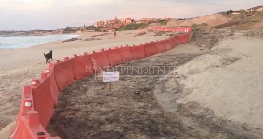 Clausurada la obra que cometió ecocidio contra zona de anidación de tortugas