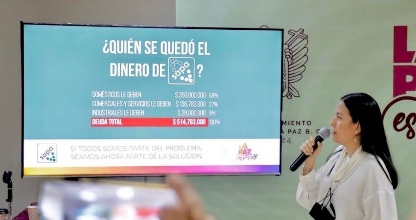 Ciudadanos tienen el dinero del SAPA, contesta Milena Quiroga