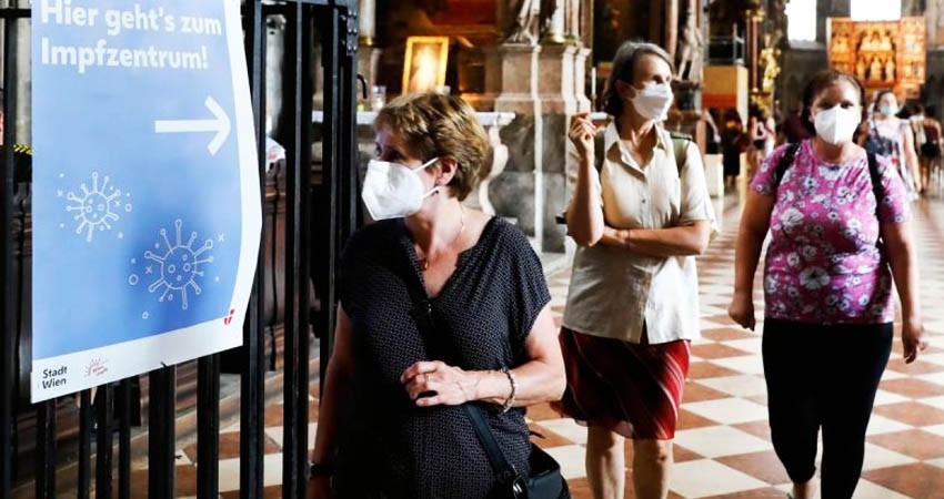 Austria ordena confinamiento de personas no vacunadas