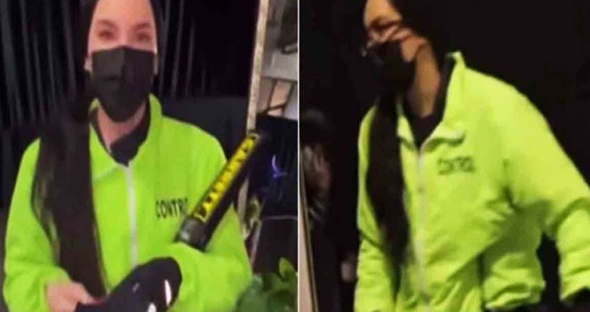 Belinda le juega broma a los integrantes de Kinky en el Tecate Pal’ Norte