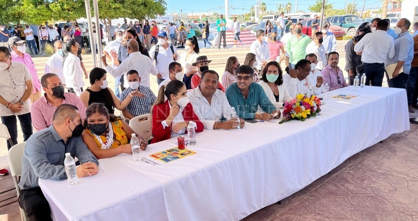 Se compromete delegación de CSL y presidencia municipal a trabajar en unión