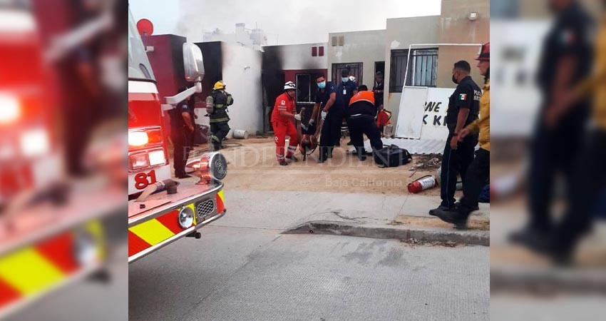 Murió la víctima de incendio provocado por su pareja en SJC