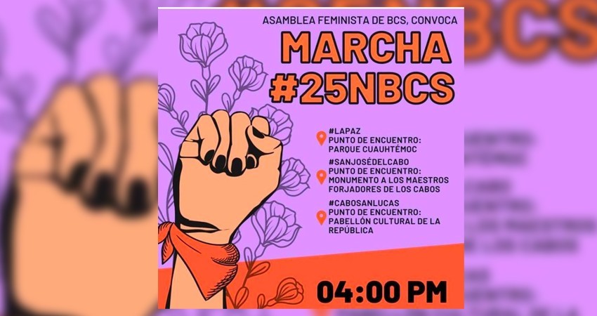 #25N repudian "sabotaje oficial" por marcha contra la violencia hacia las mujeres