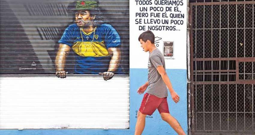 Ricardo Bochin recuerda al amigo Diego