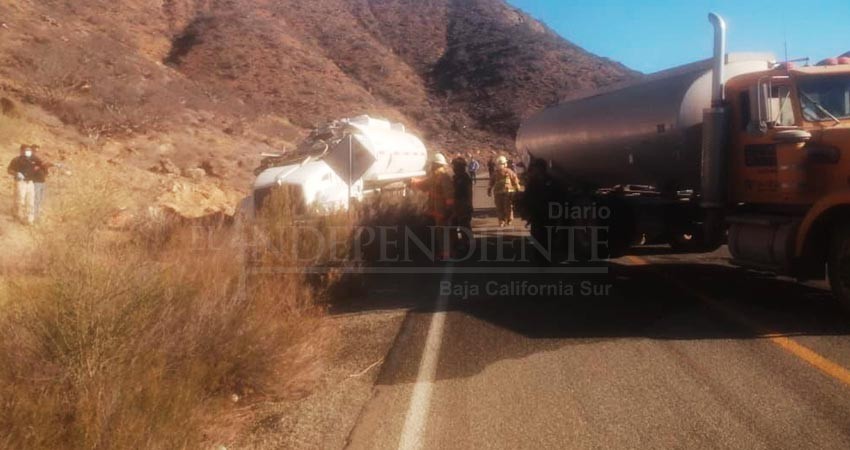 Otro deceso al norte del estado  por volcadura de pipa 