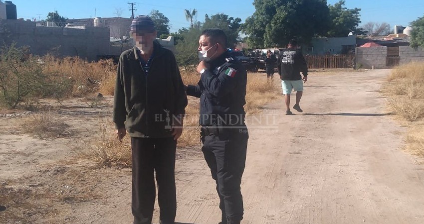 Predel regresa a su hogar a sexagenario desorientado en La Paz