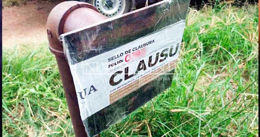 Retira Conagua sellos de clausura en pozos del Valle de Santo Domingo