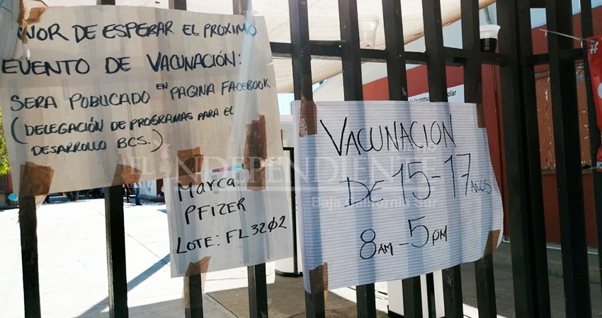 Los Cabos municipio con mayor avance en vacunación de 15 a 17 años 