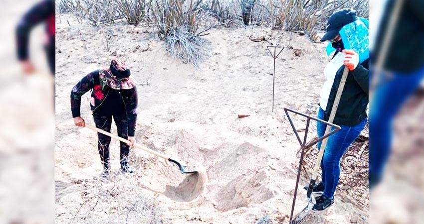 Más restos humanos en una fosa clandestina de El Vizcaíno