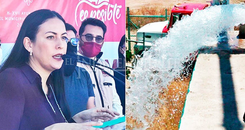 Descarta alcaldesa La Paz que contaminación por arsénico en agua afecte a comunidades