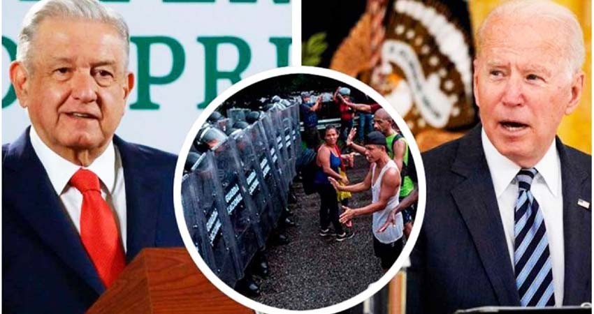 Movilizará López Obrador a mexicanos en EU si no pasa reforma de Biden