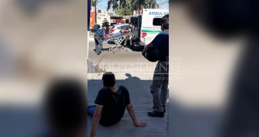 Siguen motociclistas protagonizando accidentes viales en calles de La Paz