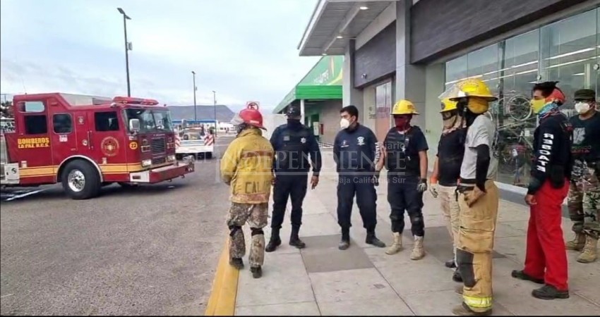 Conato de incendio en Coppel de Plaza Alameda
