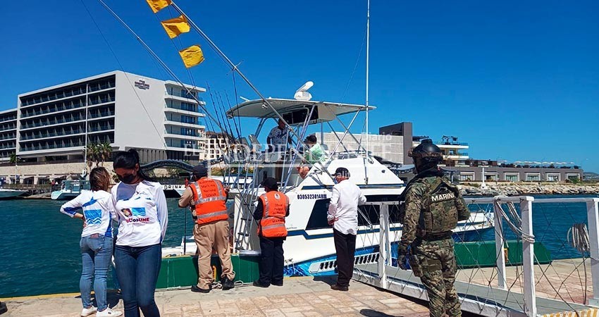 Refuerza Fonmar operativos para detener depredación de especies protegidas