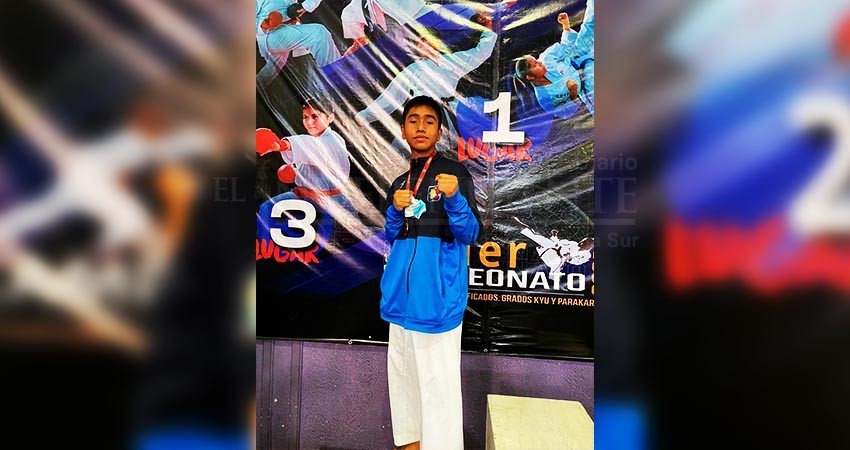 Karatecas de BCS tienen buena actuación en nacional