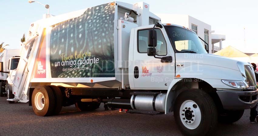Invierte el Ayto de La Paz en nuevos recolectores de basura; atenderá 30 colonias