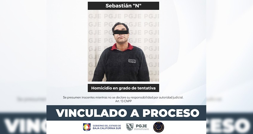 En prisión preventiva quedó  Sebastián “N” por homicidio en grado de tentativa