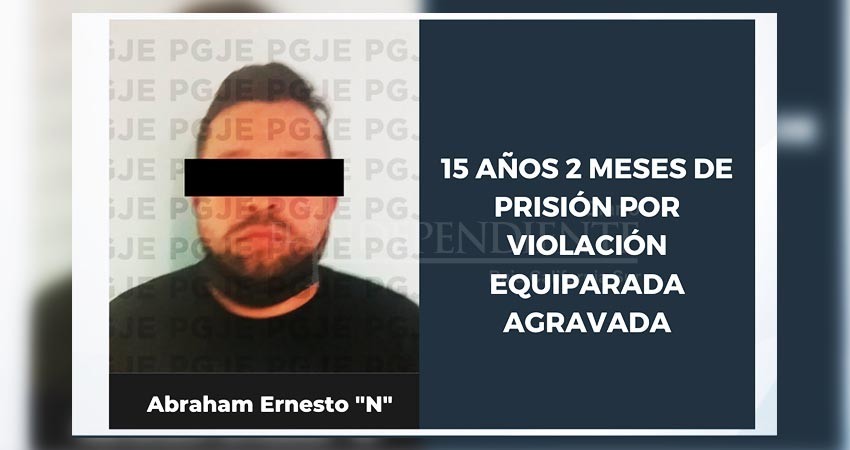 Condenan a Ernesto “N” a 15 años de prisión por violación equiparada agravada