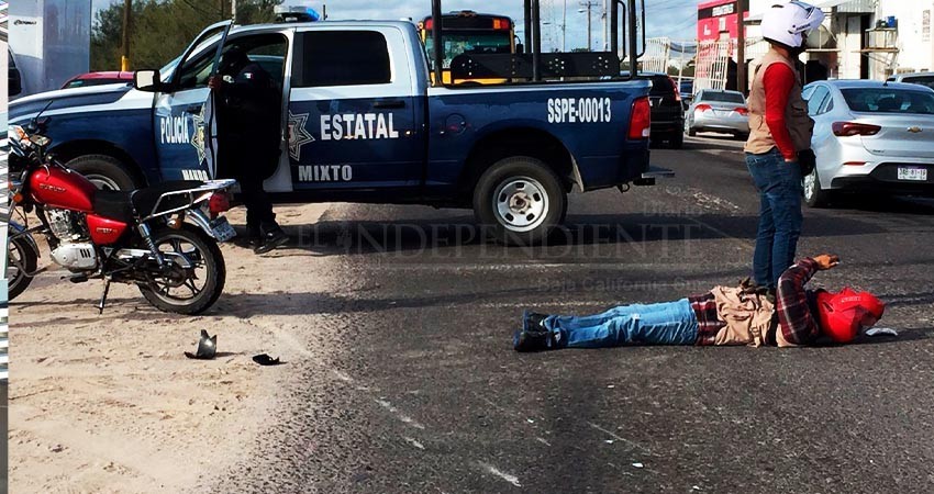 Lesionado de gravedad motociclista tras chocar contra un caballo