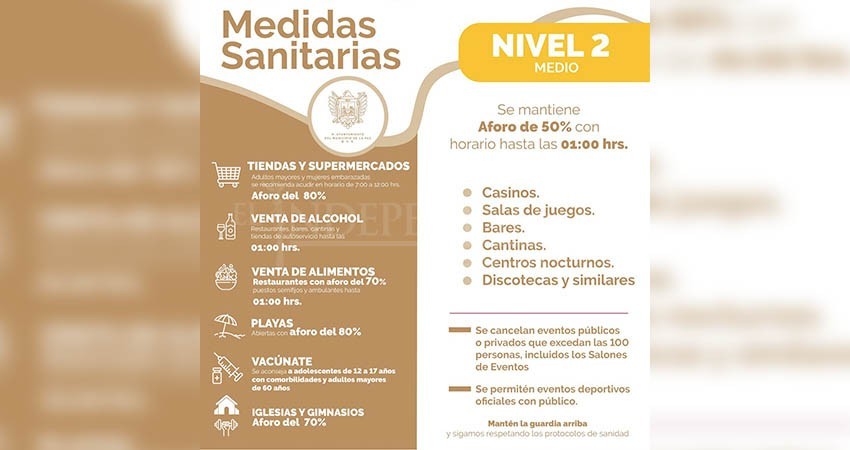Aprueba Consejo Municipal de Salud nuevas medidas sanitarias para La Paz