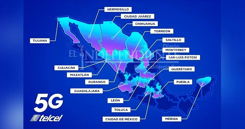 Estrenó Telcel servicio de red 5G en México, pero esta tecnología no llegará a BCS