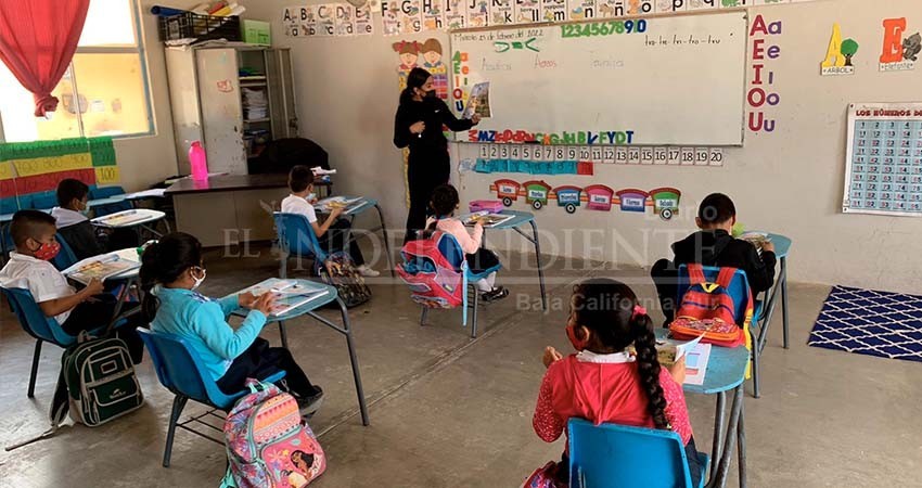 Aumenta presencia de estudiantes en 834 escuelas de nivel básico de BCS
