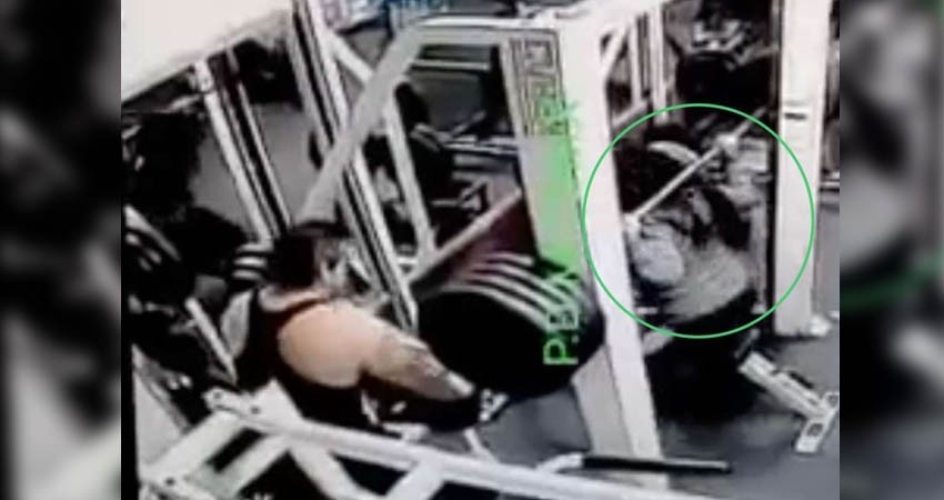 Captan momento en que una mujer muere en gym de Peralvillo
