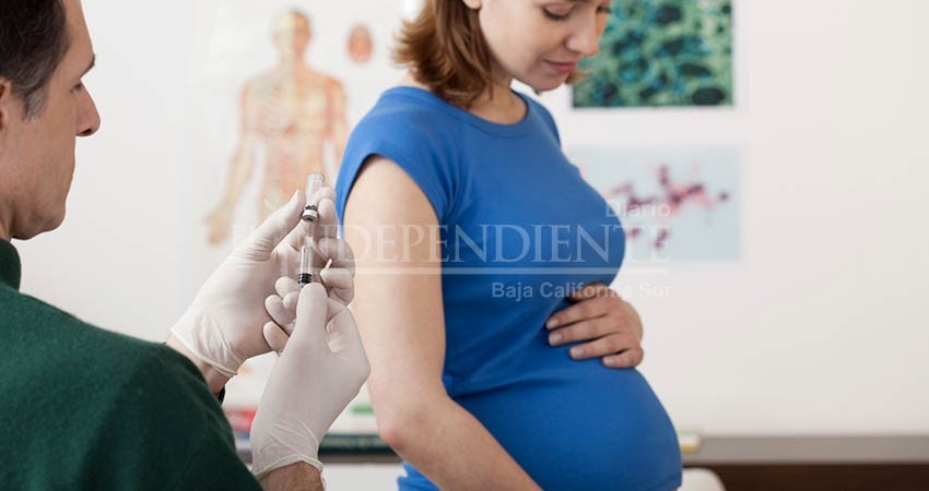 Llama la SSA a embarazadas a que se apliquen vacuna contra la influenza
