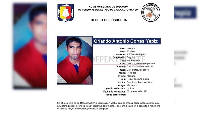 Sigue aumentando la lista de personas desaparecidas en BCS