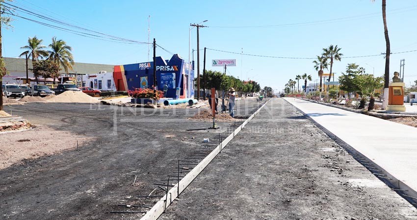 Cerrarán calle Sonora para continuar con los trabajos de reconstrucción del blvd Forjadores