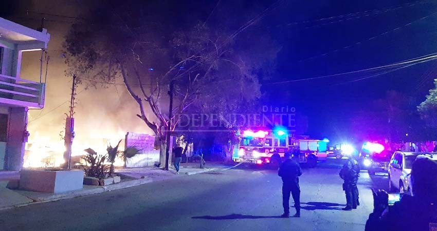 Alerta en La Paz por incendios de dos viviendas