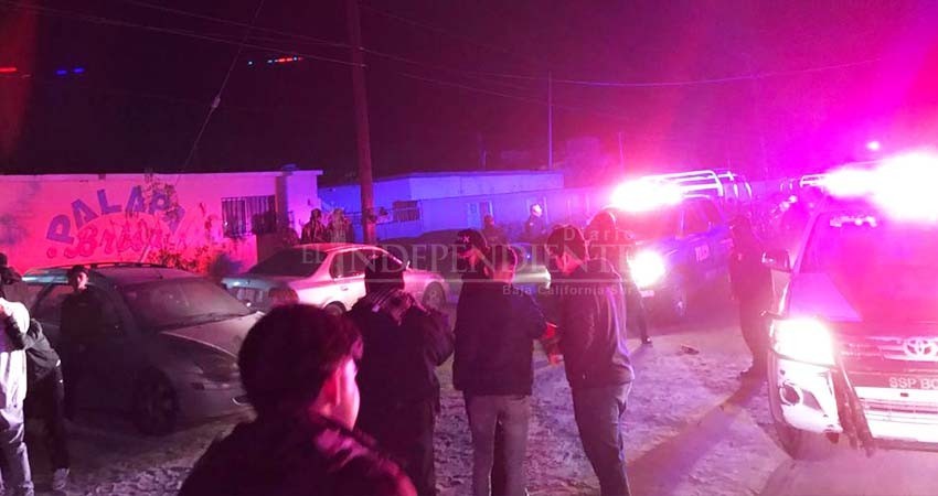 Zafarrancho multitudinario en fiesta particular en La Paz