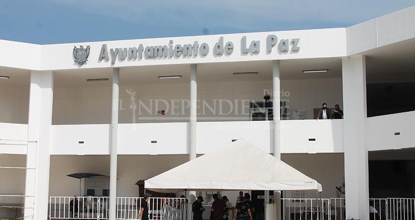 En nivel verde, reanudan al 100 por ciento las actividades en el Ayuntamiento de La Paz