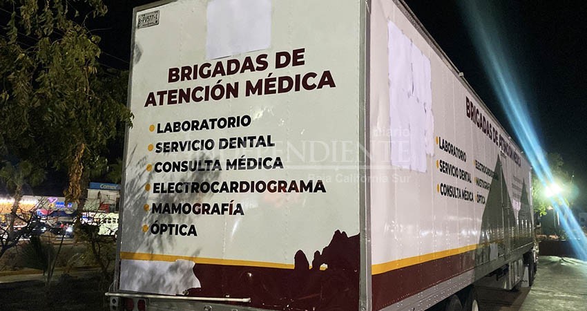 Unidad Móvil de las Brigadas de Atención Médica brindará servicio en CSL
