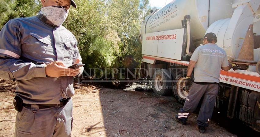 Suspende Conagua actividades de desazolve en Loreto tras la denuncia de su disposición en zona no permitida