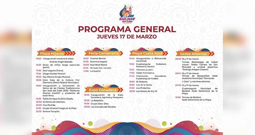 Critican en redes artistas a presentarse en las Fiestas Tradicionales de SJC