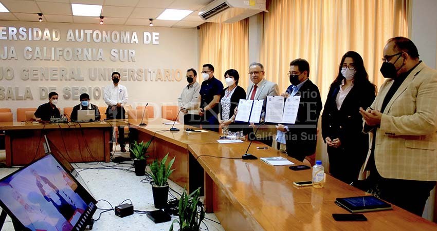 Formaliza UABCS alianza de colaboración institucional con el Conafe